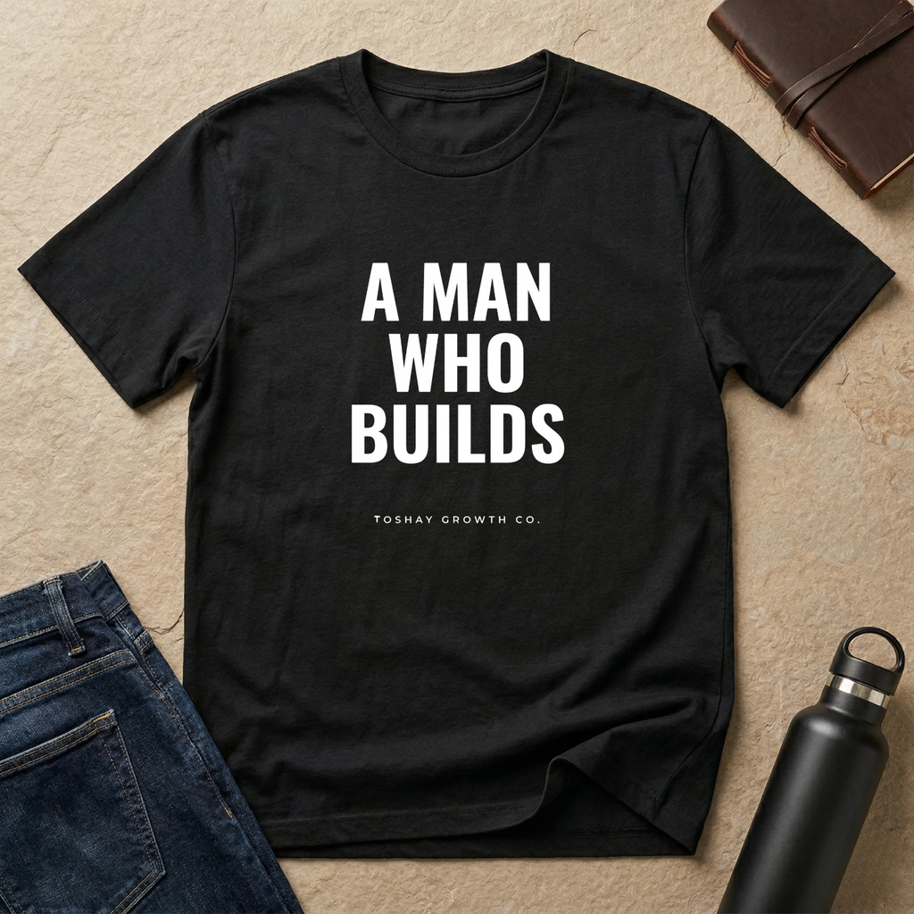 A Man Who Builds T-Shirt