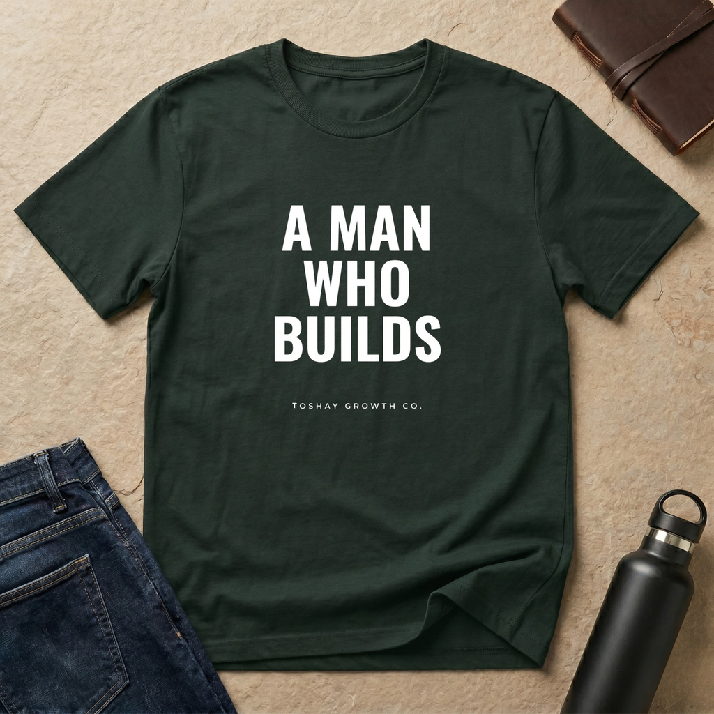 A Man Who Builds T-Shirt