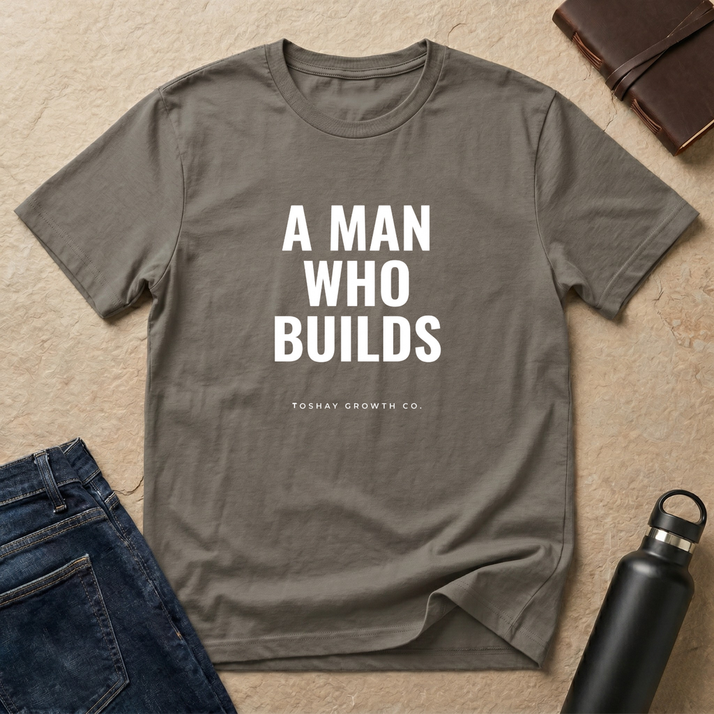 A Man Who Builds T-Shirt