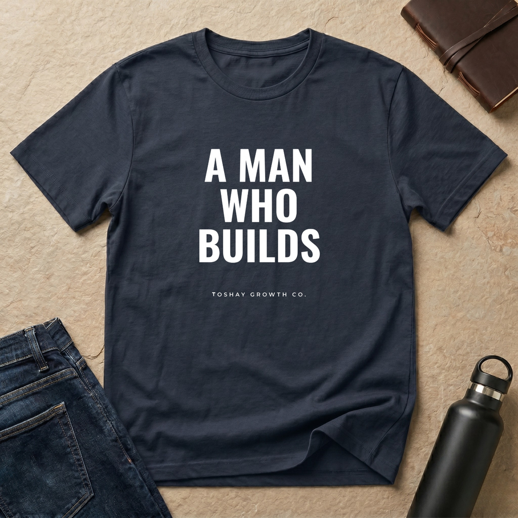 A Man Who Builds T-Shirt